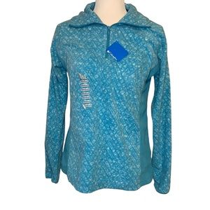 Columbia | NWT Arctic Air Printed Half Zip Up